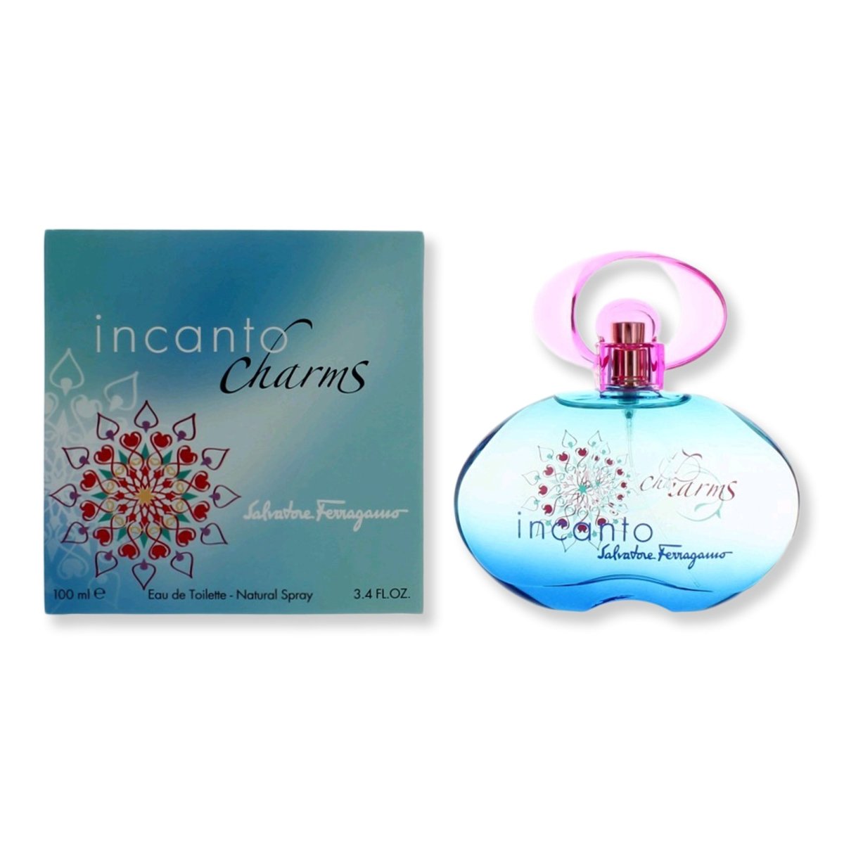 Ferragamo Incanto Charms Eau De Toilette Spray for Women