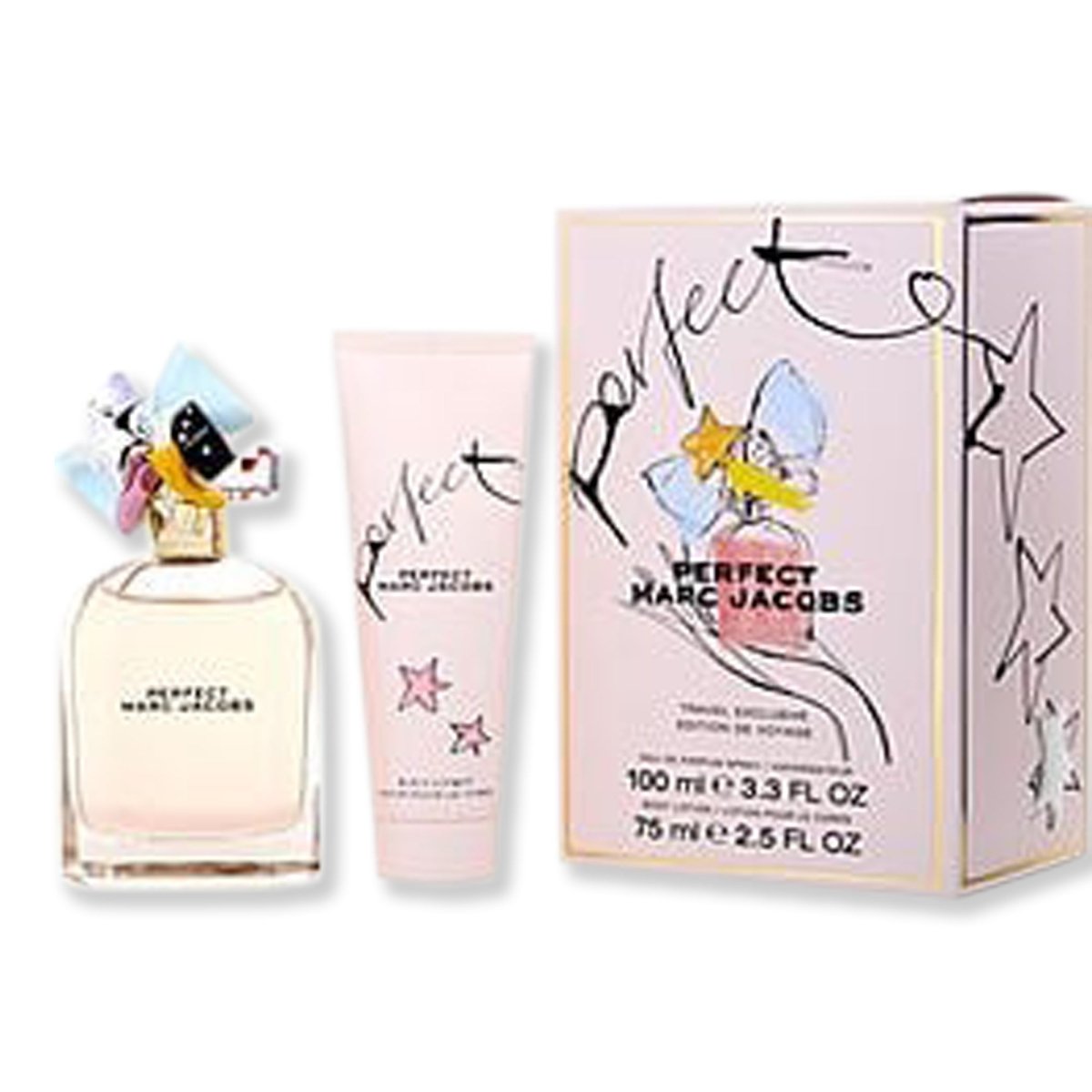 Marc Jacobs Perfect 2-Piece Gift Set for Women 3.3 EDP & Body Lotion