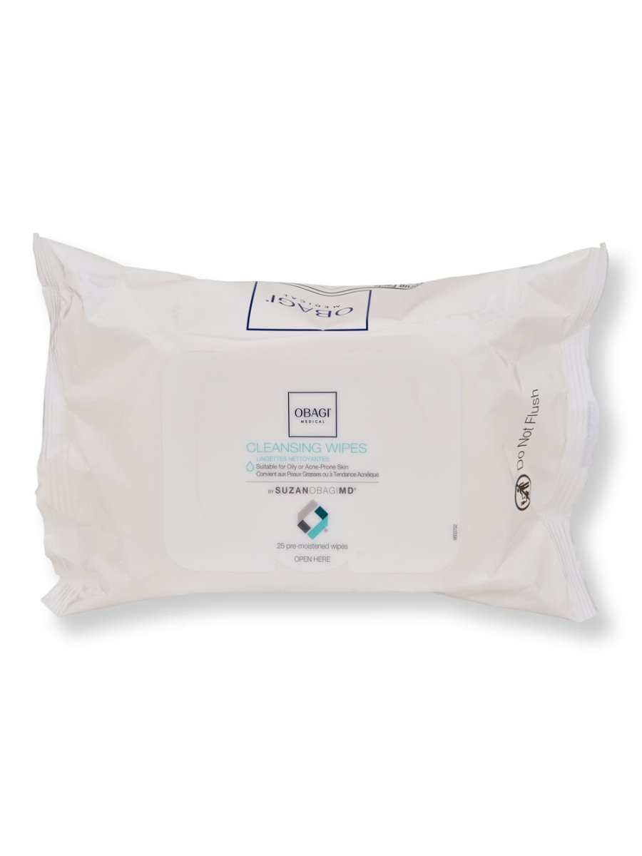 SUZANOBAGIMD™ On the Go Cleansing Wipes for Oily or Acne Prone Skin (25 count)